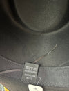 DEUCE FAUX SUEDE COWBOY HAT BLACK