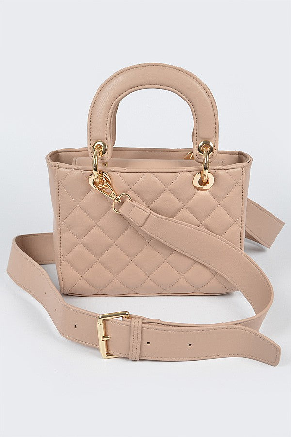 DAMESHA BAG/HPC3449 Nude - ShoeNami