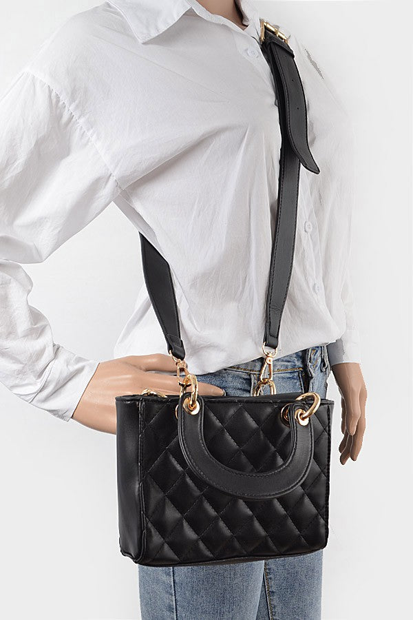 DAMESHA BAG/HPC3449 Black - ShoeNami