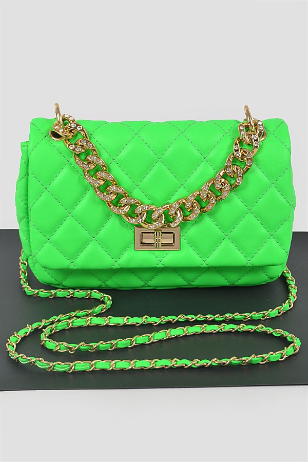 KAITLYN BAG/HPC5006 Neon Green - ShoeNami