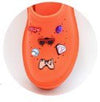 KLARAH-07 WHITH CHARMS Orange - ShoeNami