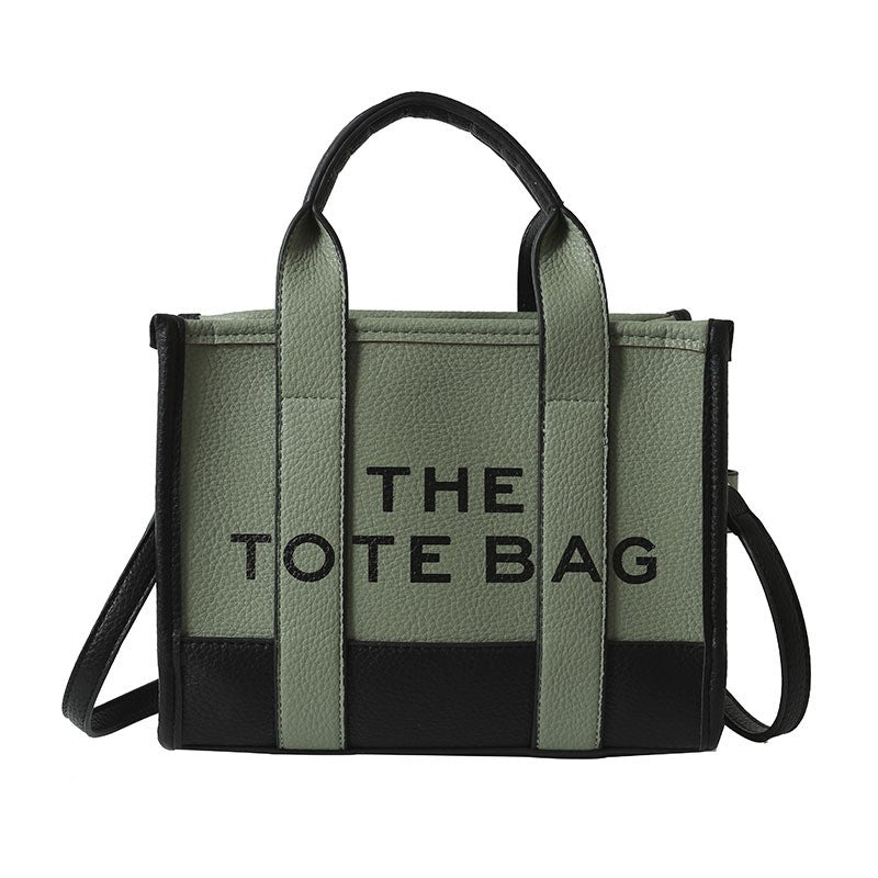 THE TOTE TWO TONE/8902 Olive Green - ShoeNami