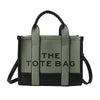 THE TOTE TWO TONE/8902 Olive Green - ShoeNami