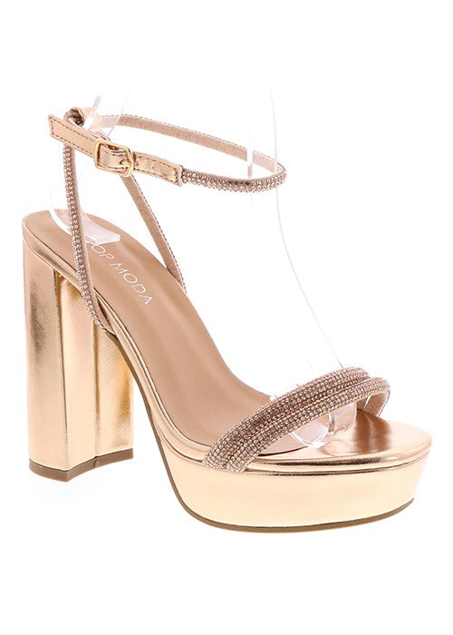 ELEANOR-1 Rose Gold - ShoeNami