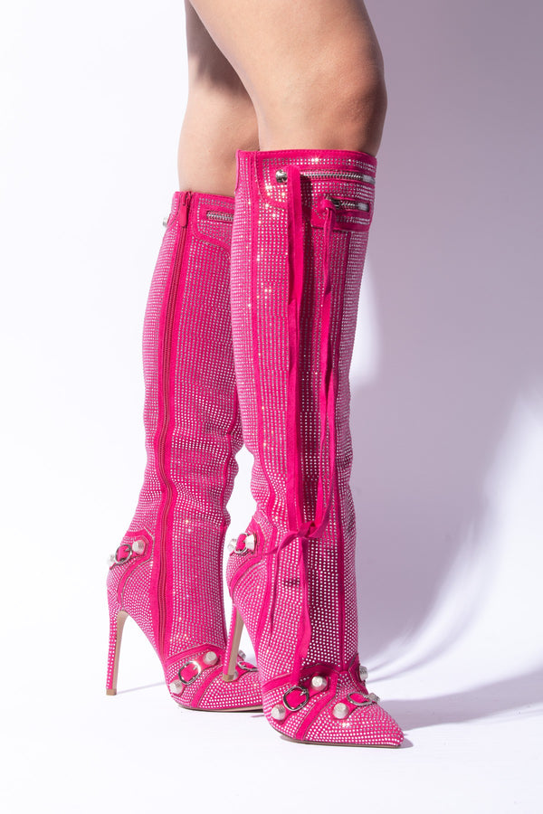 NO FEELINGS Hot Pink - ShoeNami