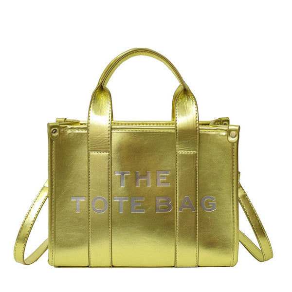 THE TOTE METALLICS Gold Yellow - ShoeNami