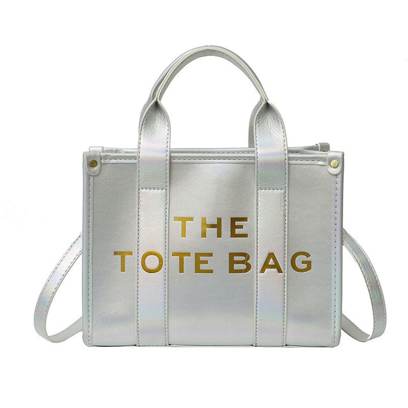 THE TOTE METALLICS Silver - ShoeNami