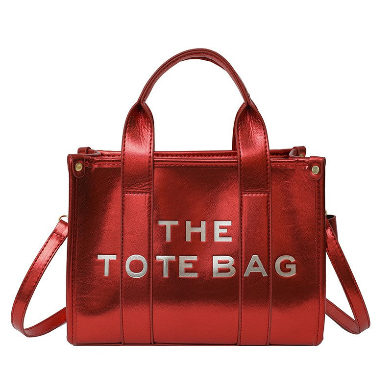 THE TOTE METALLICS Red - ShoeNami