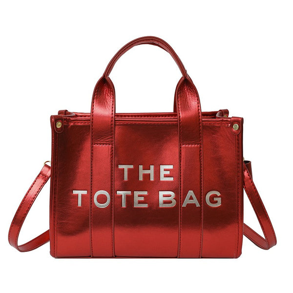 THE TOTE METALLICS Red - ShoeNami