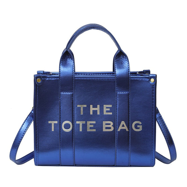 THE TOTE METALLICS Blue - ShoeNami