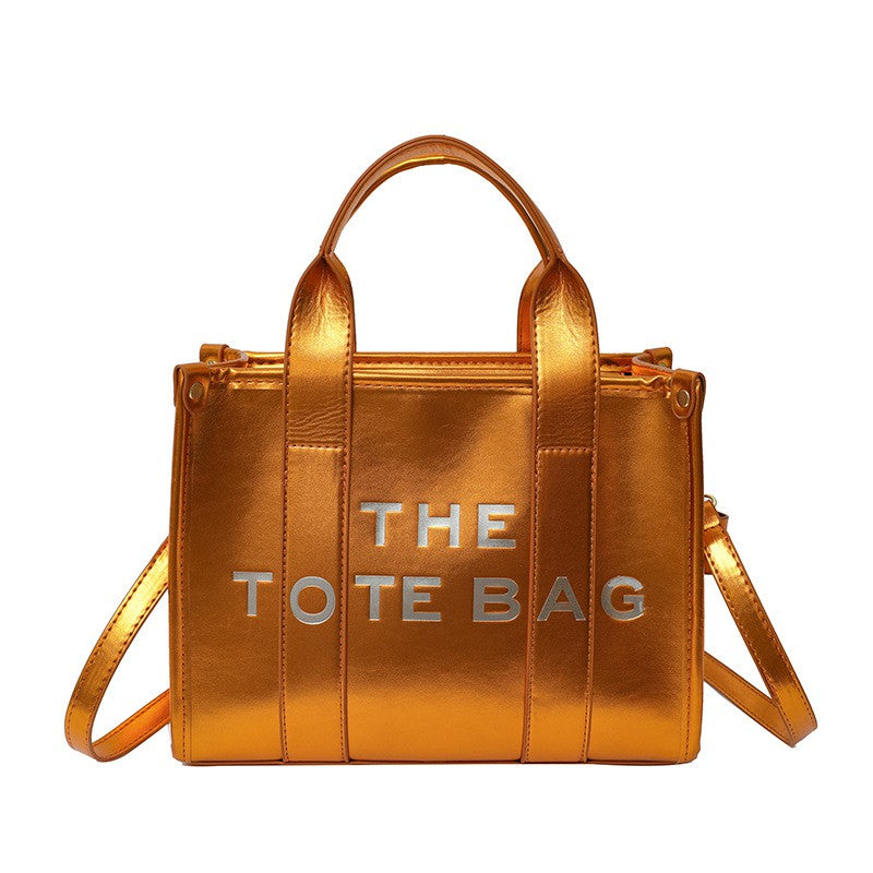 THE TOTE METALLICS Orange - ShoeNami