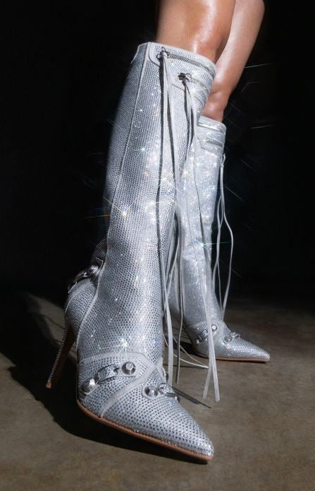 NO FEELINGS Silver - ShoeNami