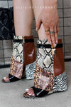 BETTERBABE Multi Animal Snake Zebra - ShoeNami