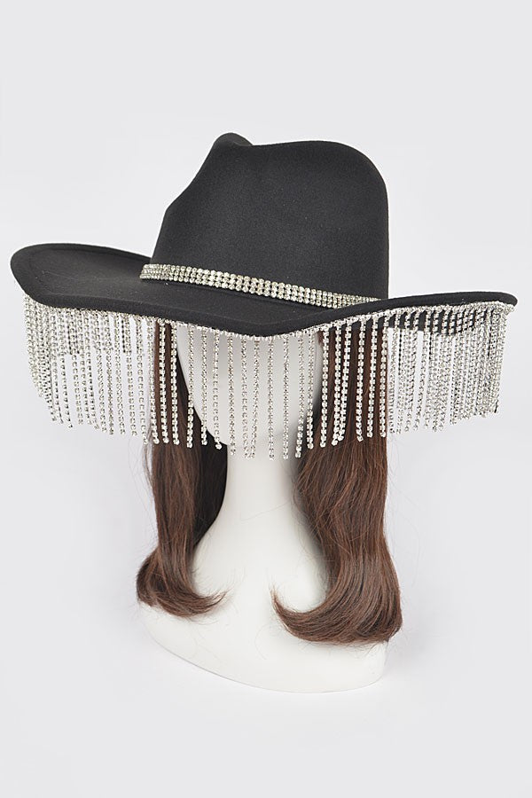 RENAISSANCE FEDORA HAT/AMH1768 Black - ShoeNami