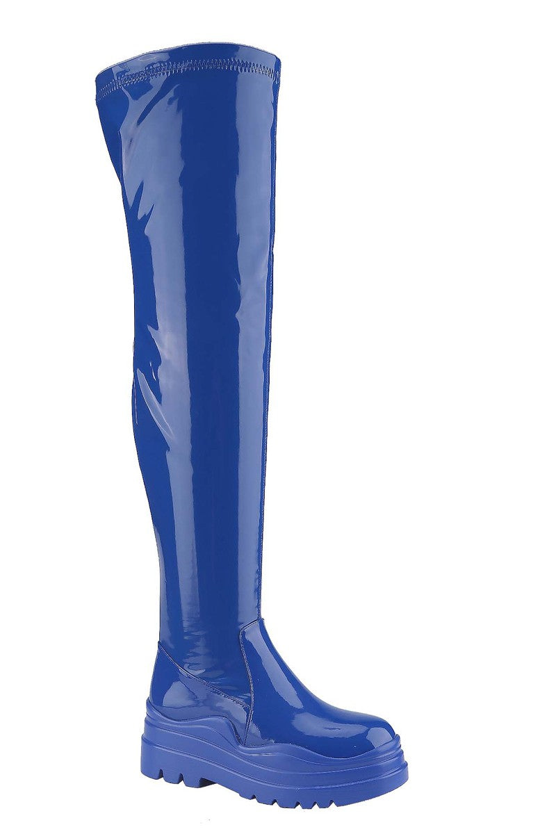 CITY-2 Blue Patent - ShoeNami