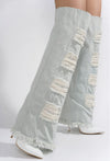 CUBININ White/Denim - ShoeNami