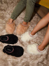Wild Diva COOLIO-02 Black
- Black Faux Fur / Shearling
- Cozy Slip-On Slippers
- Stitching Detail
- Also Available in Camel, White
- Whole Sizes Only