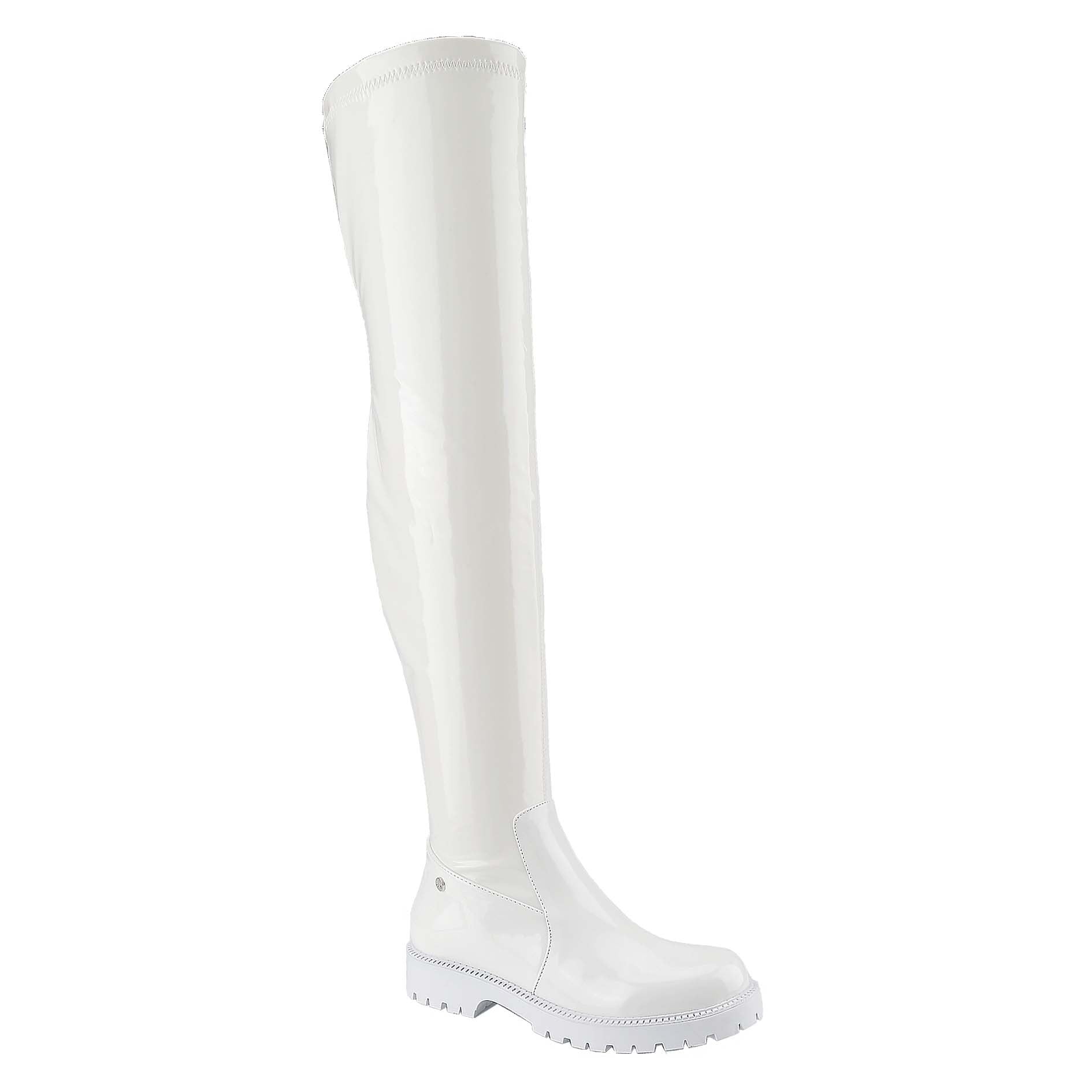 SWIM-2 White Patent - ShoeNami