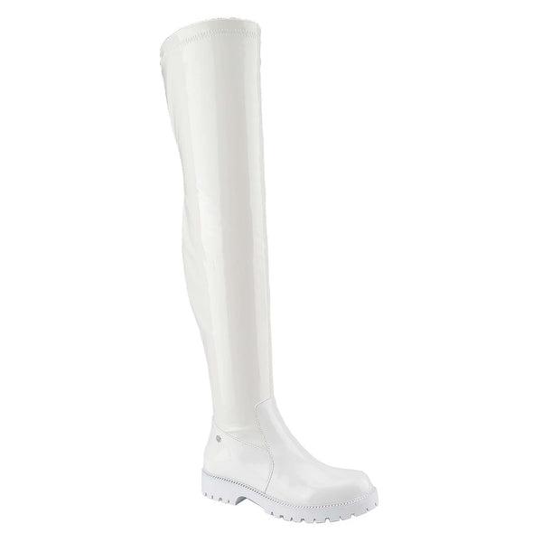 SWIM-2 White Patent - ShoeNami