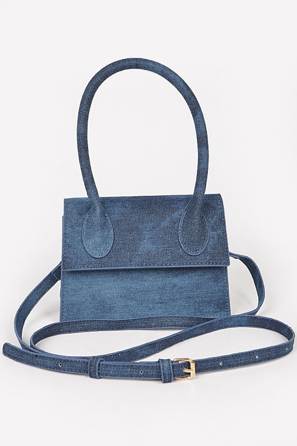 TAMEKA BAG/HPC6014 Dark Blue Denim - ShoeNami