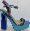 RETRO-01 Blue Multi - ShoeNami