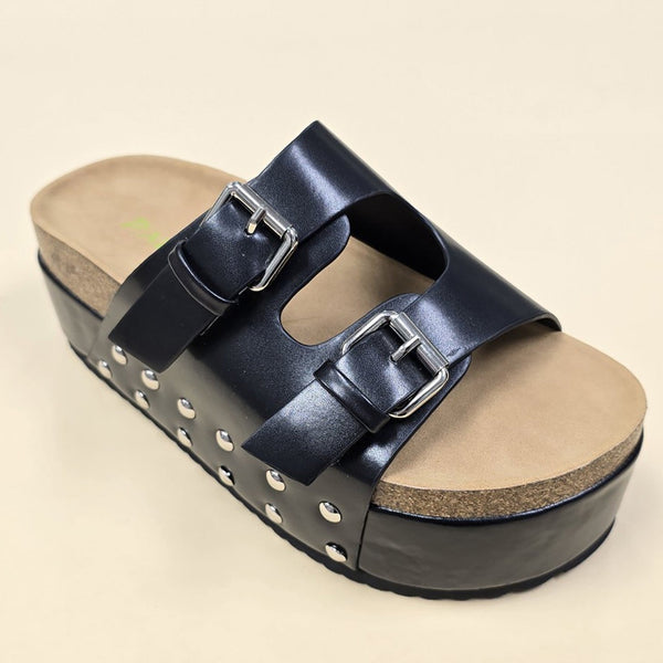 HYDRO-2C Black Faux Leather