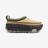THE HEAT Sand Nude Faux Suede Slip On Clog - Closed Toe