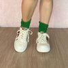 EVANDER-1 Tan Print Platform Sneaker - Low Top - Lace Up