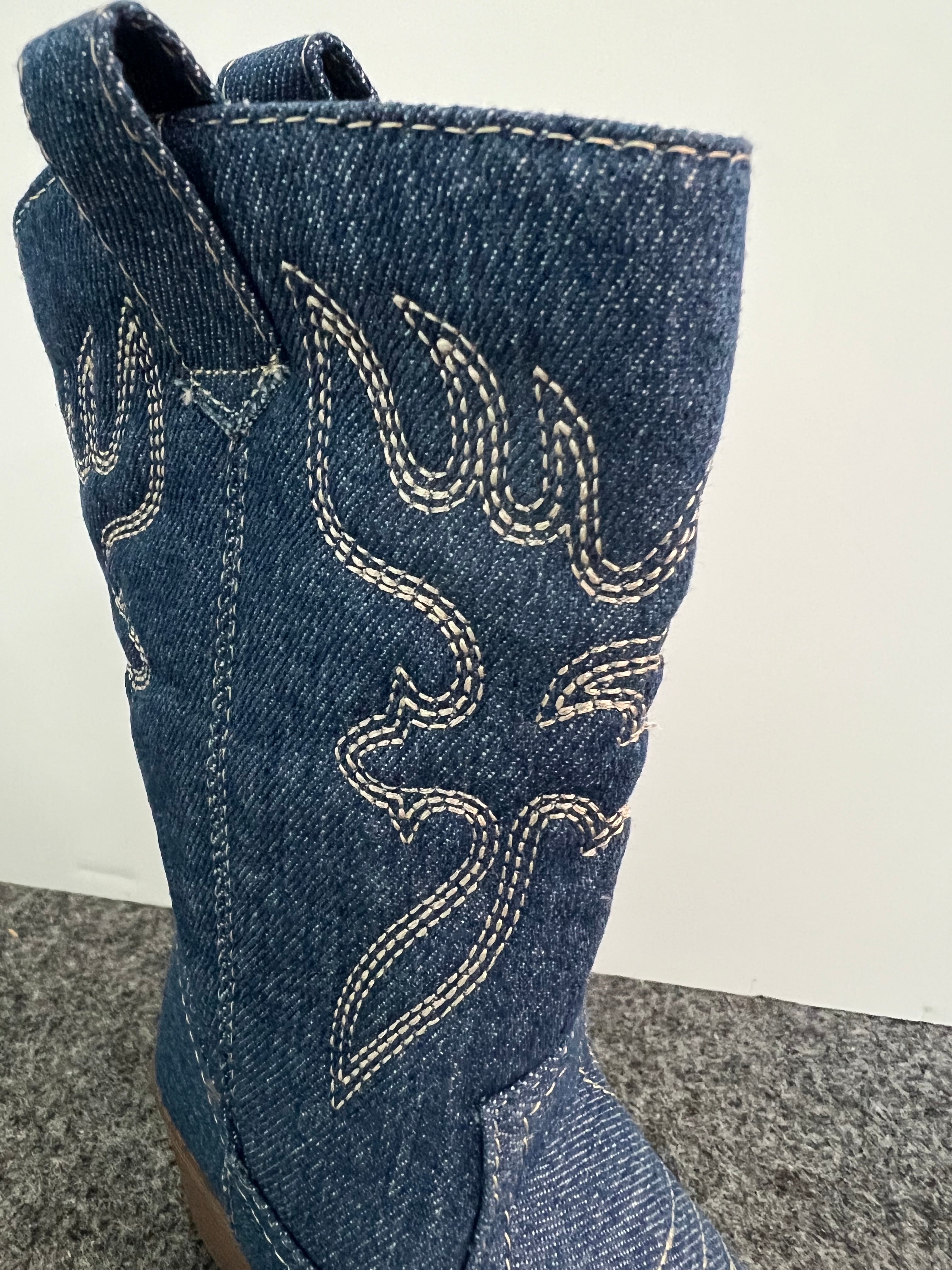 WESTERN-18K KIDS Blue Denim