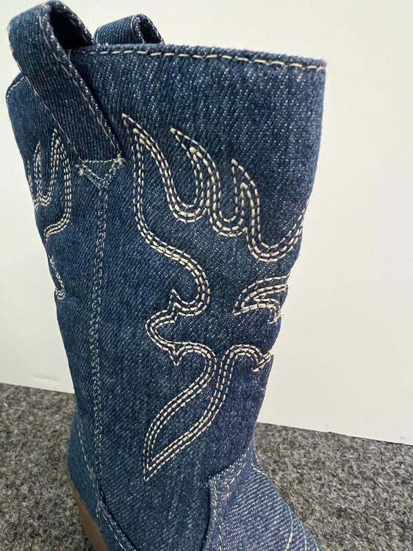 WESTERN-18K KIDS Blue Denim