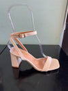 INES-5
- White Faux Leather
- Block Heel
- Ankle Strap