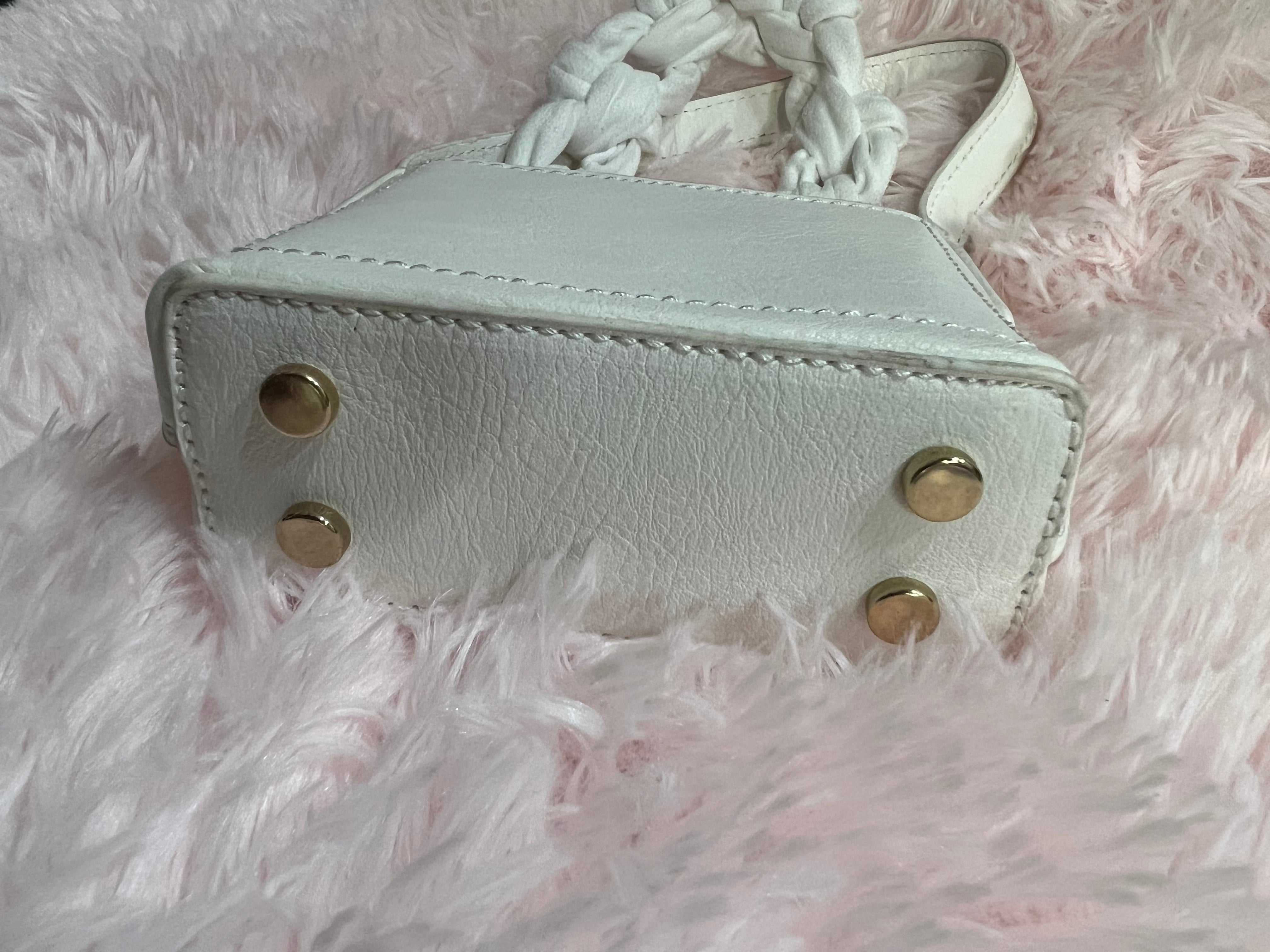 PLAITS BAG White