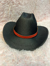 BLING HAT BAND RED, band only