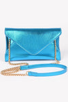 DONNA BAG/2217 Blue Metallic - ShoeNami