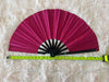 SHIMMER METALLIC FAN FUCHSIA PINK