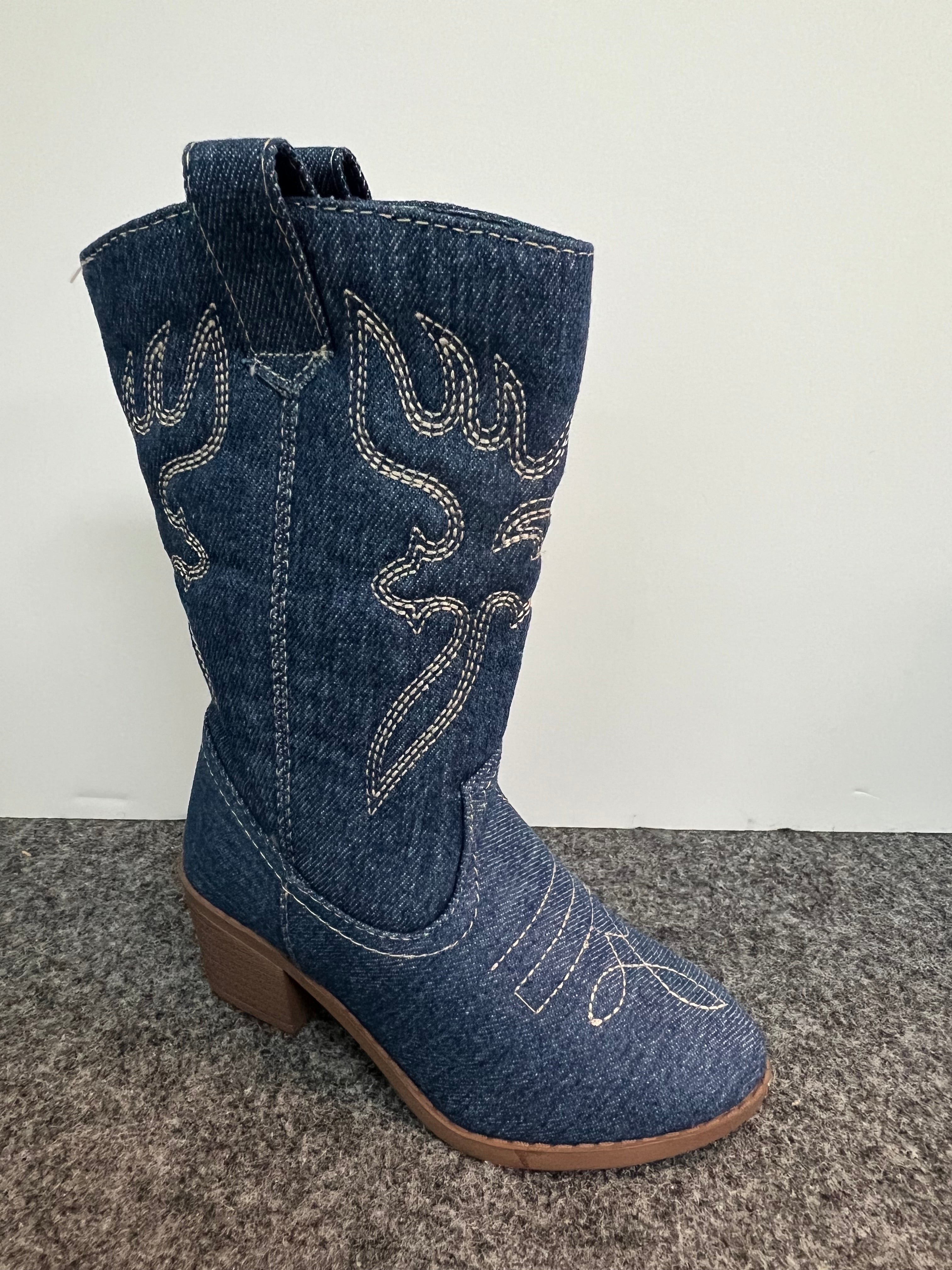 WESTERN-18K KIDS Blue Denim