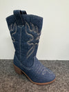 WESTERN-18K KIDS Blue Denim