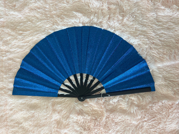 SHIMMER METALLIC FAN BLUE