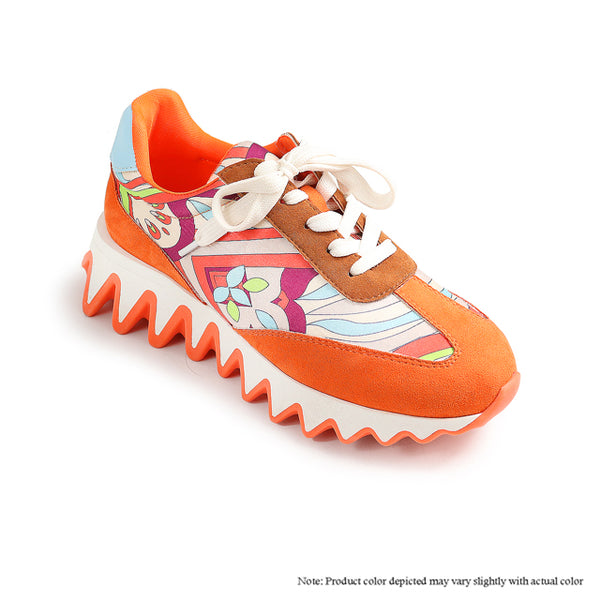 ALESSIA-1 Orange Multi - ShoeNami