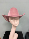 JESSIE Shiny Cowboy Hat Pink
