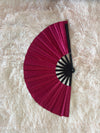 SHIMMER METALLIC FAN FUCHSIA PINK