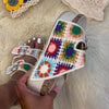 KIOWA Beige Ivory Multi Crochet