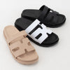GINO-24 Several
- Black Sandal
- Open Toe
- Cutout Vamp Detail
- Slip-On Slide
- Flatform Sole, Approx. 1"
- Whole Sizes Only