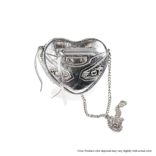 HEARTY BAG Silver - ShoeNami