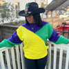 COLORBLOCK MARDI GRAS SWEATER/VT81096 - ShoeNami