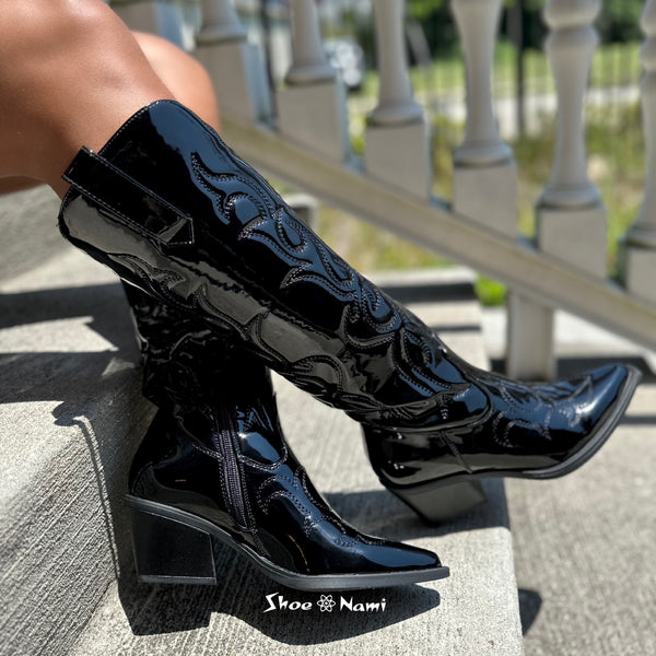 DALLAS Black Patent - ShoeNami