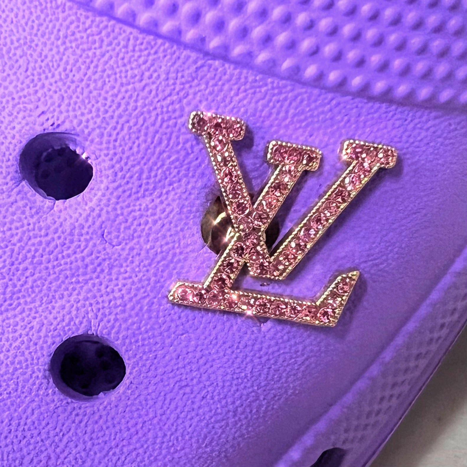 purple louis vuitton aesthetic