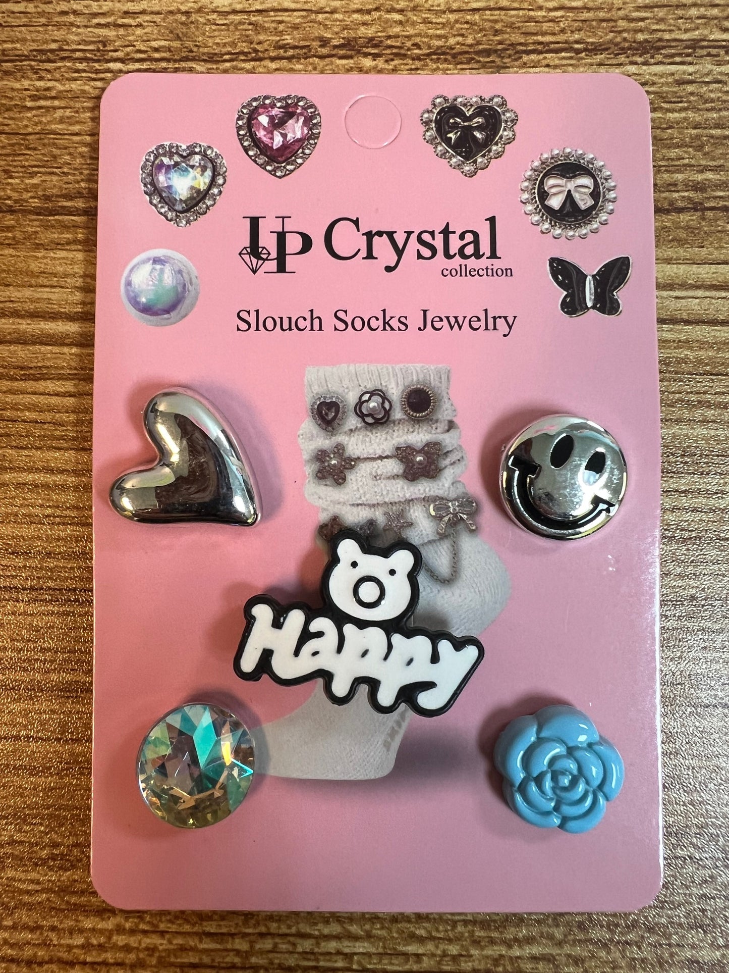 SOCK JEWELRY - Happy