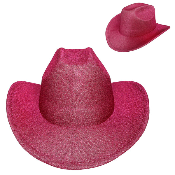 JESSIE Shiny Cowboy Hat Red
-faux suede cowboy hat in off white -matching off white braided band with buckle detail -interior ribbon inside hat to customize size -stiff, sturdy structure