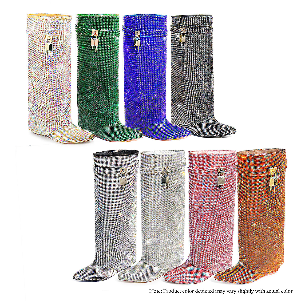 MUTTO-1C Gold/Clear - ShoeNami
